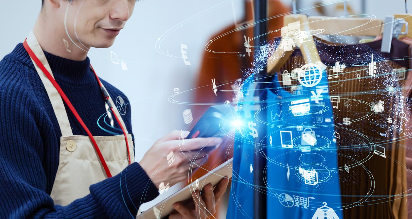 Clothing retailers use RFID chips to track merchandise in stores